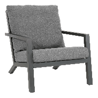 Loungestoel Down Town - grijs