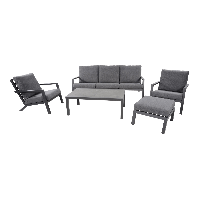 Loungestoel Down Town - grijs