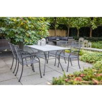 Tuintafel Nordic 145x90 cm - grijs