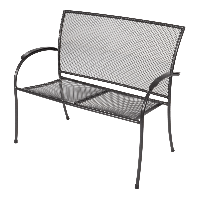 Tuinbank Nordic 105 cm - zwart