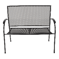 Tuinbank Nordic 105 cm - zwart