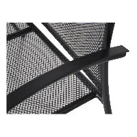 Tuinbank Nordic 105 cm - zwart