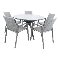 Stapelstoel Fardau nuance - zwart