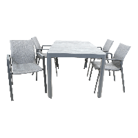 Stapelstoel Fardau nuance - zwart