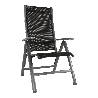 Standenstoel Reno - zwart