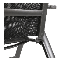 Standenstoel Reno - zwart