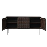 Magnus eiken dressoir - 160 cm - espresso