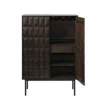 Magnus eiken drankkast  - 90 cm - espresso