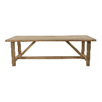 Tuintafel Castle recycled teak 240x100 cm - naturel