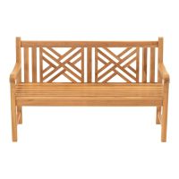 Cross bank teak 150x64x92cm
