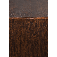 Class dressoir hoog MDF 45x180x80 cm bruin/goud