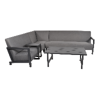 Loungetafel Verona - antraciet