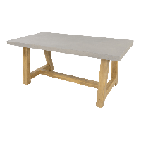 Tuintafel Judy 180x90 cm - lichtgrijs
