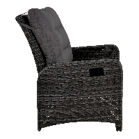 Loungestoel Soho Forte - antraciet