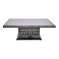 Loungetafel verstelbaar Soho Forte 130x75 cm - antraciet