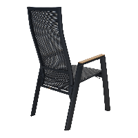 Standenstoel Amir teak nuance - antraciet