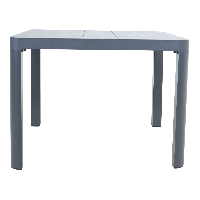 Tuintafel castilla onbonte 100x100 cm - lichtgrijs