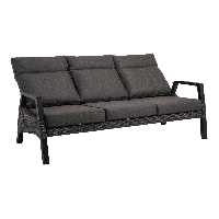 Loungebank Treviso Forte - antraciet