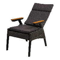 Tuinstoel Florence Forte - zwart