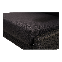 Loungestoel Florence Forte - zwart