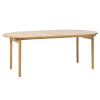 Leif uitschuifbare eettafel 45x120 cm - naturel