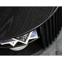 Nordic Home Denzel ronde salontafel - ø85 cm - zwart