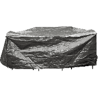 Beschermhoes zitgroep lang 225x170cm - grijs