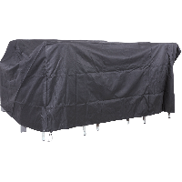 Beschermhoes zitgroep, waterdicht 225x170cm - zwart
