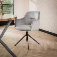 Diego eetkamerstoel velvet draaibaar van het woonmerk Fraaai