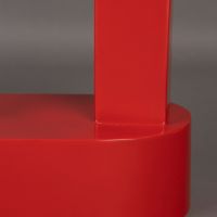 Magenta bijzettafel rood