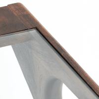 Yuki salontafel 112x70x41 cm hout/glas van het woonmerk Light&Living