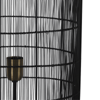 Gruaro vloerlamp mat zwart 150 cm van het woonmerk Light & Living