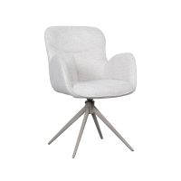 Lasse eetkamerstoel stof - naturel