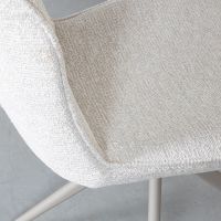 Thorben eetkamerstoel stof - naturel