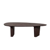 Wow salontafel mangohout 135 cm - espresso