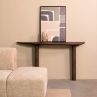 Wow bijzettafel mangohout 135 cm - espresso