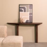 Wow bijzettafel mangohout 135 cm - espresso