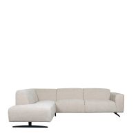 Rodano hoekbank links - naturel