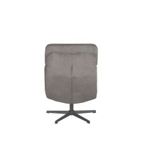 Alvar fauteuil + hocker - antraciet
