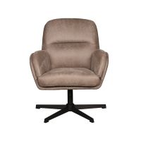 Moss fauteuil micro suede - taupe