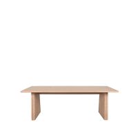 Jule eettafel 210x100x75cm - naturel