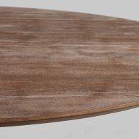 Otto eettafel 130 cm mangohout espresso