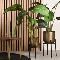 Label51 Set Plantenstandaard - antiek goud