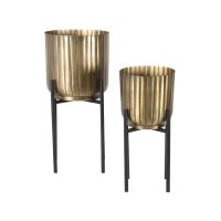 Label51 Set Plantenstandaard - antiek goud