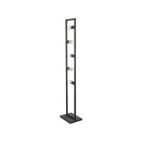 Quadrato vloerlamp 35x25x160 cm metaal zwart
