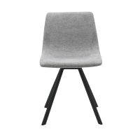 Ronan eetkamerstoel stof - lichtgrijs