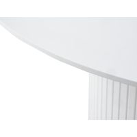 Kelly ronde uitschuif eetafel Ø120-167 cm - wit