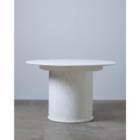 Kelly ronde uitschuif eetafel Ø120-167 cm - wit