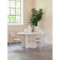 Perry eettafel Ø110 cm - greige