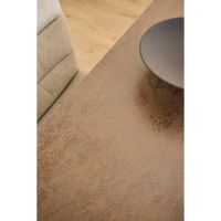 Nøra Olin draaistoel | zwart metaal onderstel | stof Alea - beige